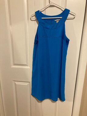 #159 H&M Sleeveless Shift Dress, Cobalt Blue, Size 10